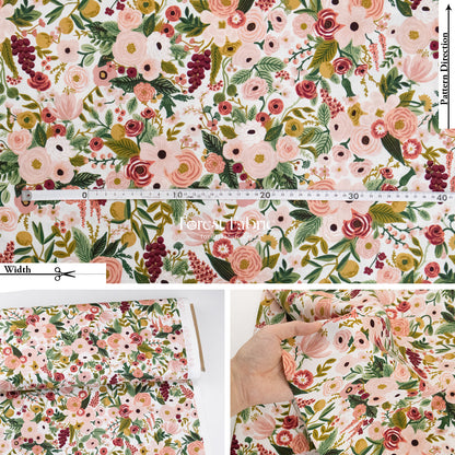 cotton - Garden Party Rose fabric