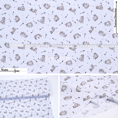 cotton - Pooh fabric