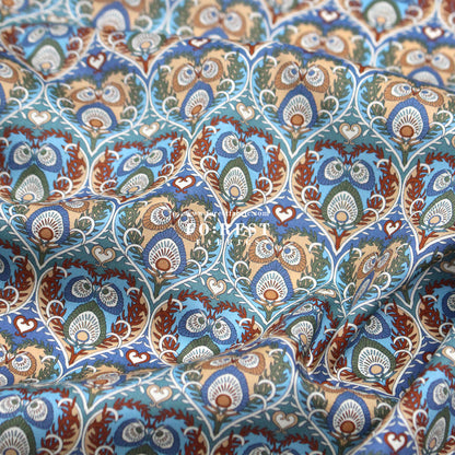 Liberty of London (Tana Lawn™ Cotton Fabric) - Plume Hearts