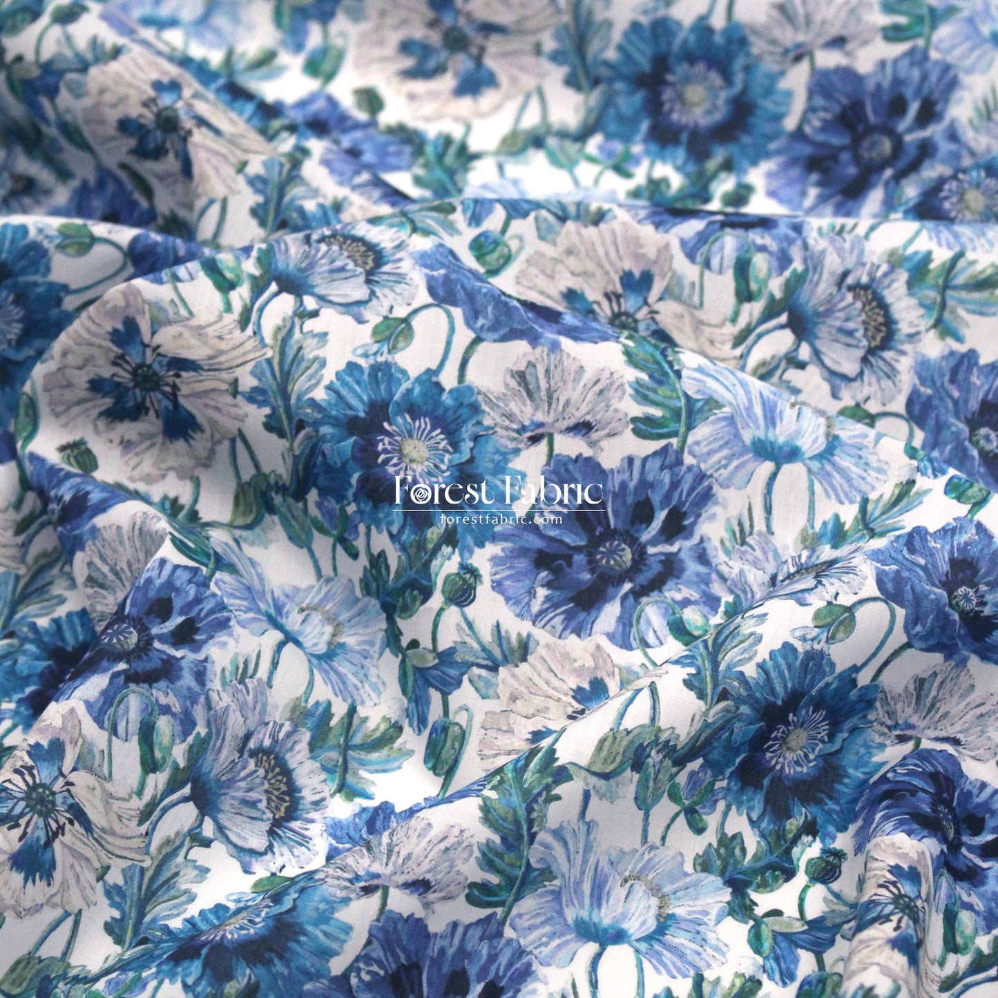 Liberty of London (Cotton Tana Lawn Fabric) - Poppy Amelie