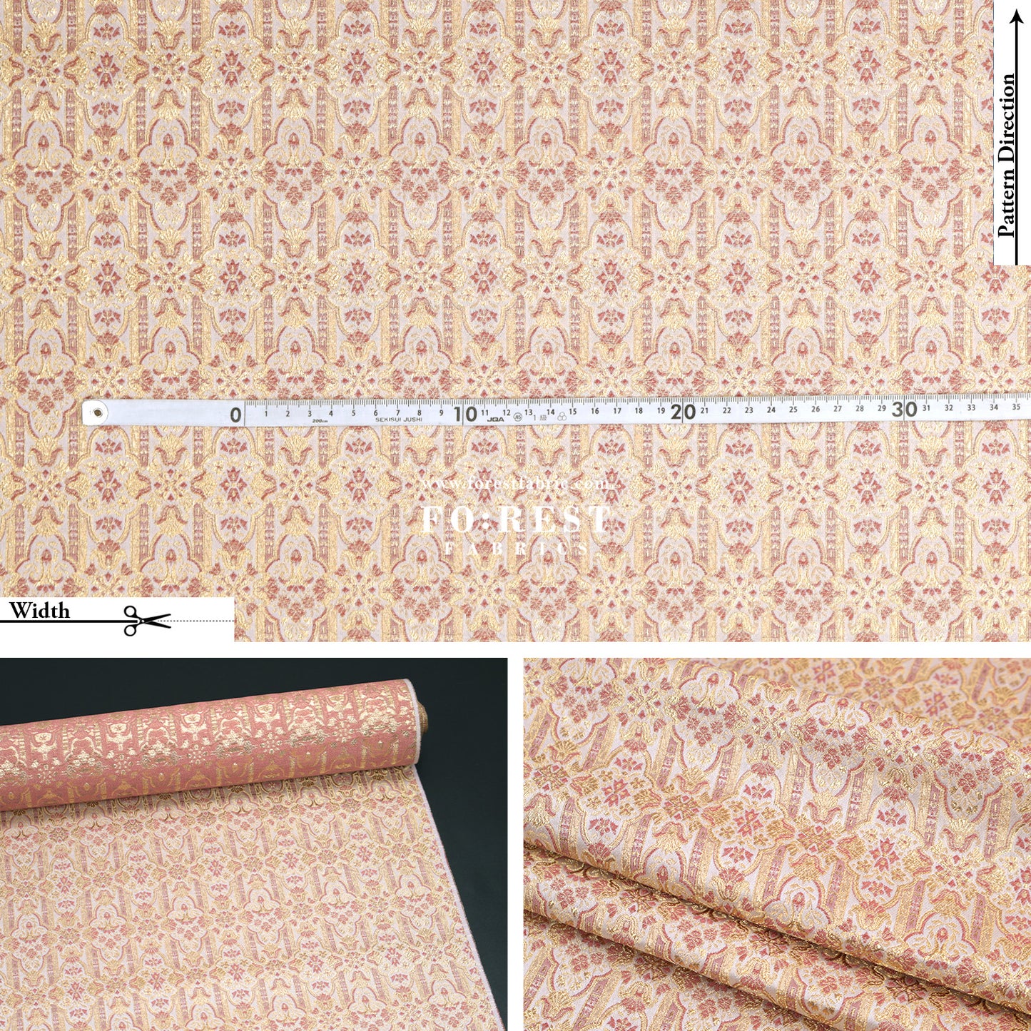 Gold Brocade - Soul of a King fabric