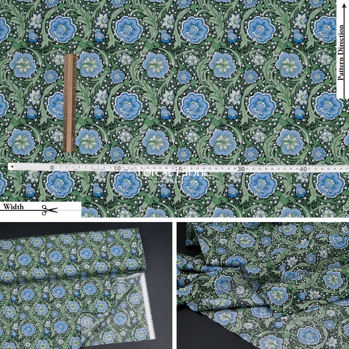 Liberty of London (Cotton Tana Lawn Fabric) - Festive Finesse