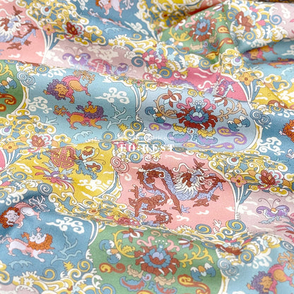 Liberty of London (Cotton Tana Lawn Fabric) - Dog and Dragon