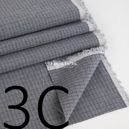 Yarn dyed cotton - Square100 3 fabric