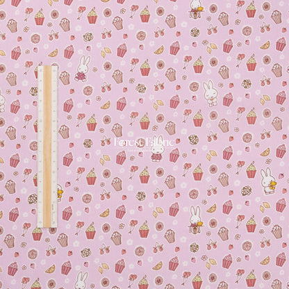 Liberty of London (Cotton Tana Lawn Fabric) - Miffy A SWEET BIRTHDAY