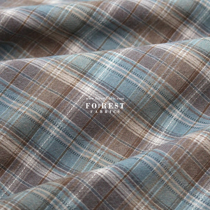 Yarn dyed cotton - Grid fabric