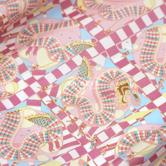 Liberty of London (Cotton Tana Lawn Fabric) - Prosperity Story Pink