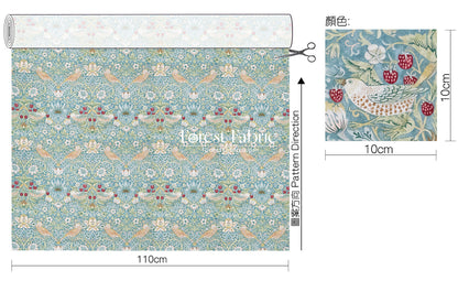 cotton - The Art of William Morris fabric 1