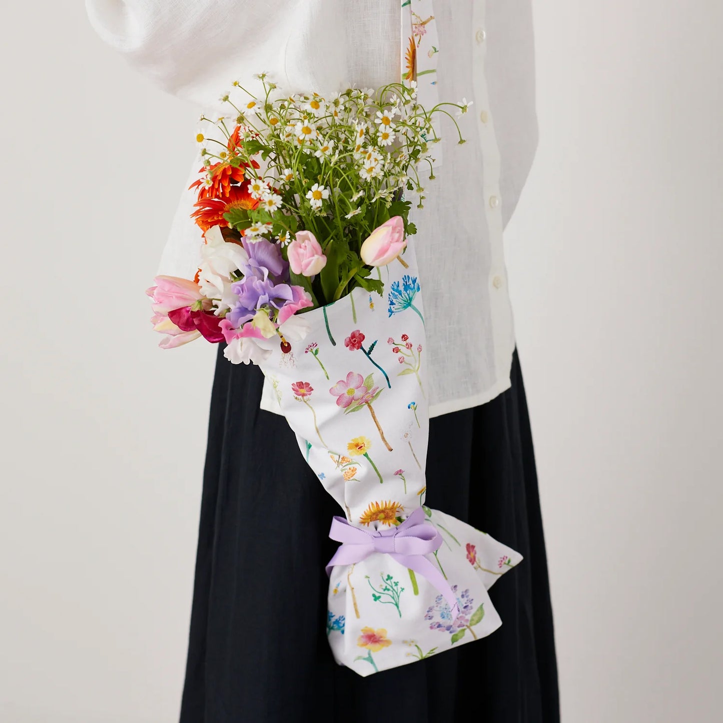 cotton - Flower Encyclopedia fabric