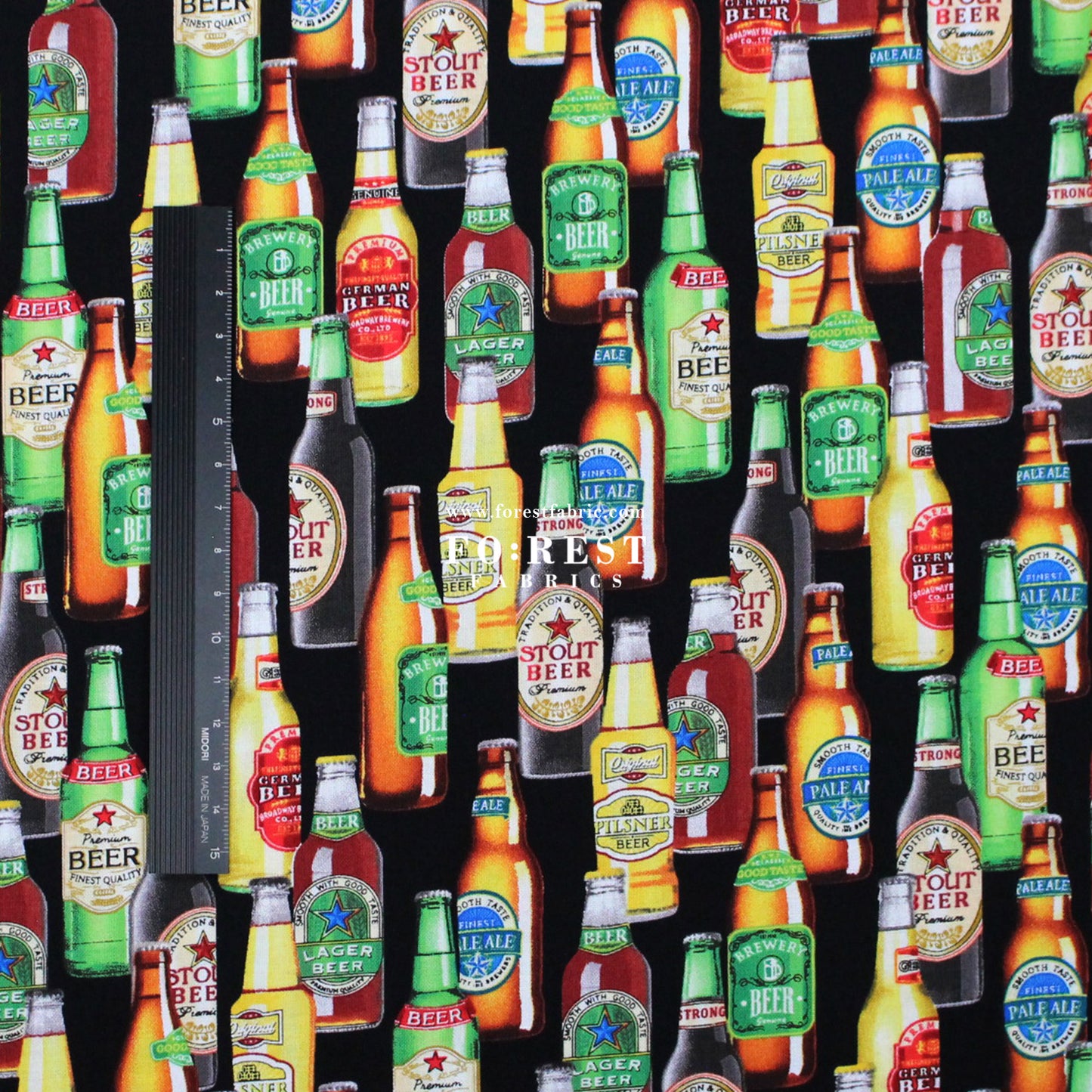 cotton - Beer fabric