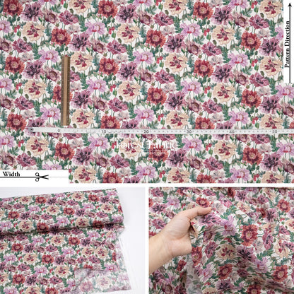 Liberty of London (Cotton Tana Lawn Fabric) - Poppy Amelie