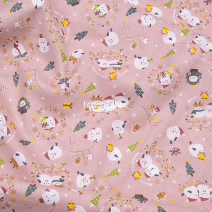 cotton -  Christmas Snowbird fabric