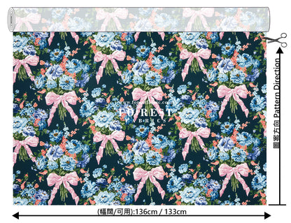 Liberty of London (Cotton Tana Lawn Fabric) - Bow Bouquet