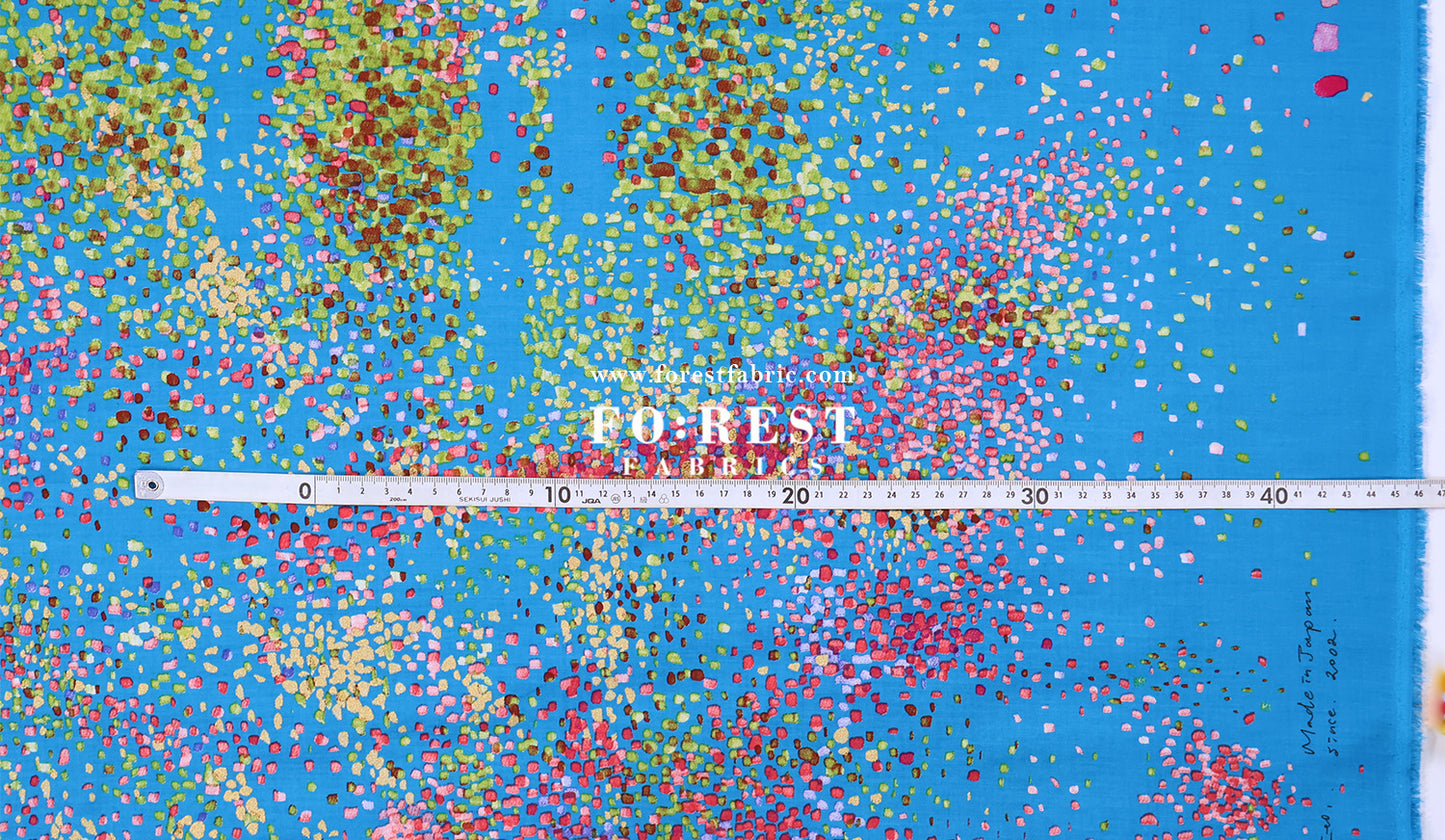 cotton silk - Water fall fabric 絲棉