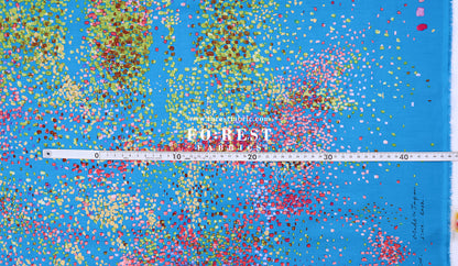 cotton silk - Water fall fabric 絲棉