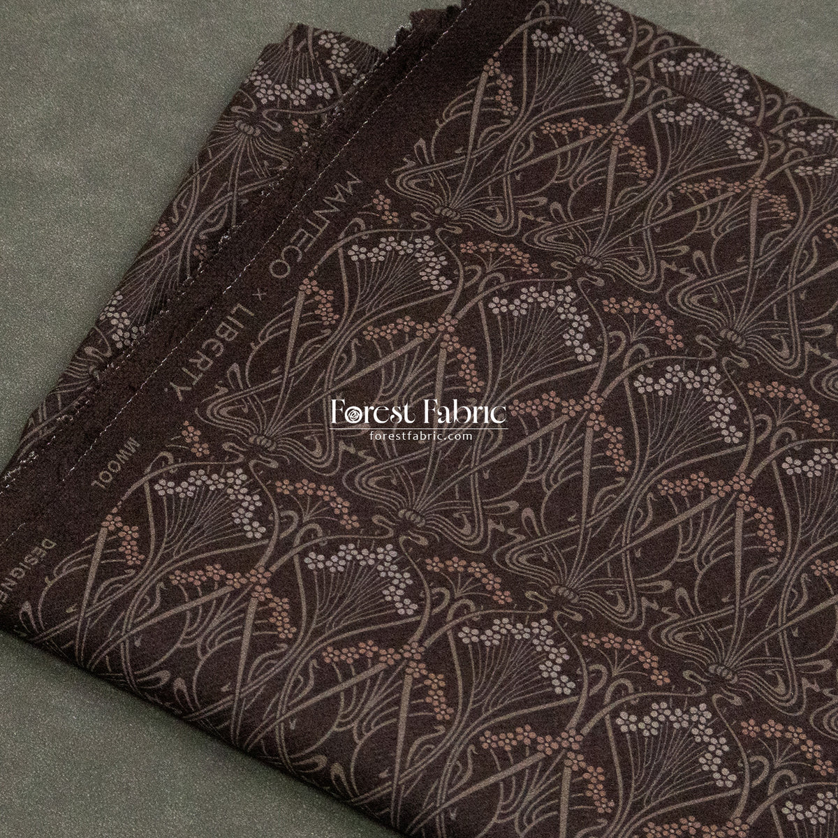 Liberty of London (wool Fabric) - Nouveau Ianthe MWool