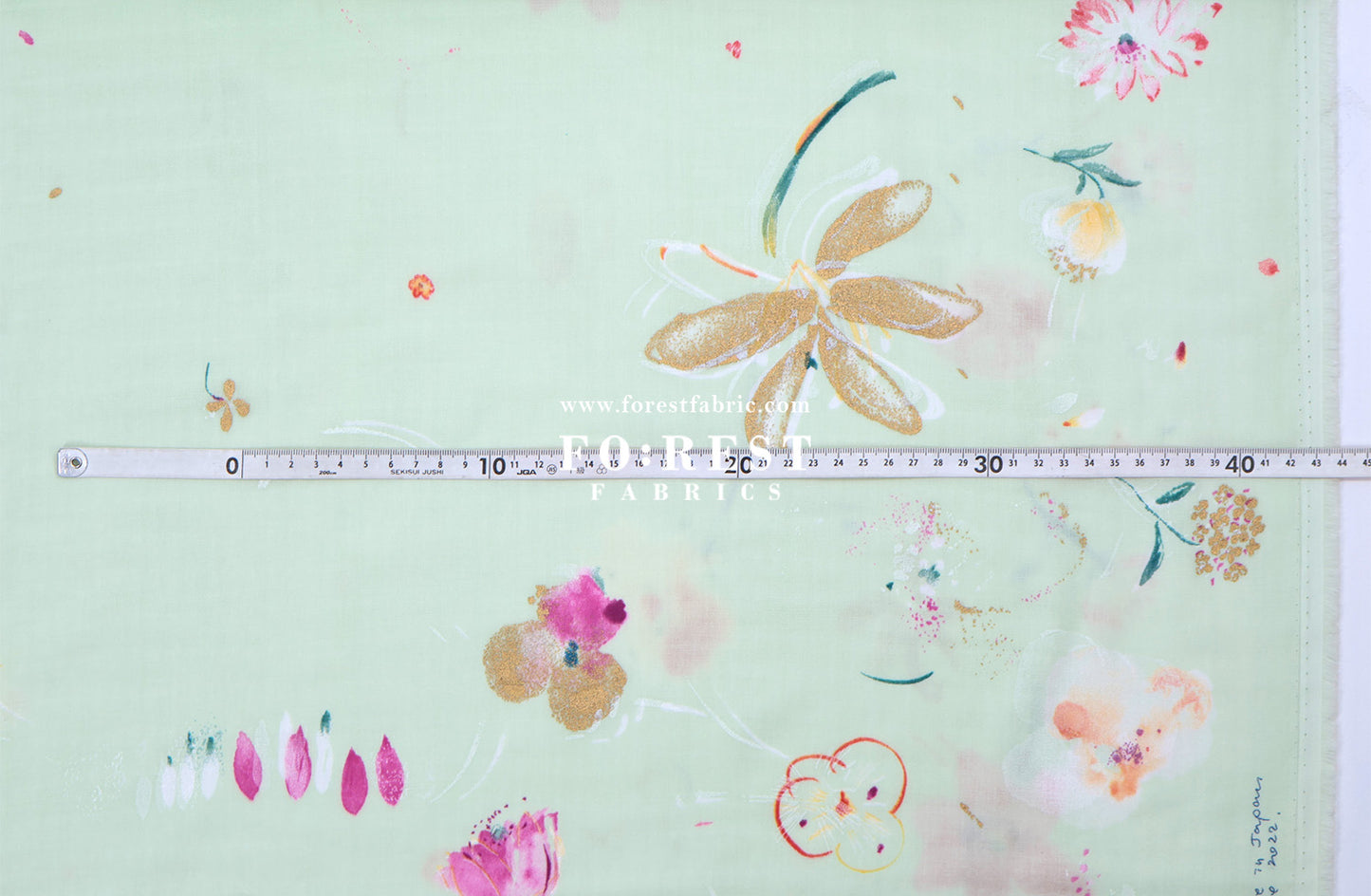 Organic double gauze - hana no toki niwa 有機二重紗