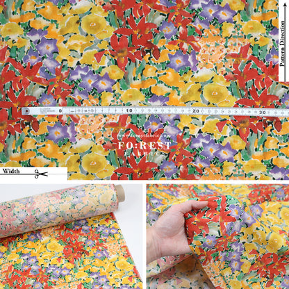 Liberty of London (Tana Lawn™ Cotton Fabric) - Ellis Garden