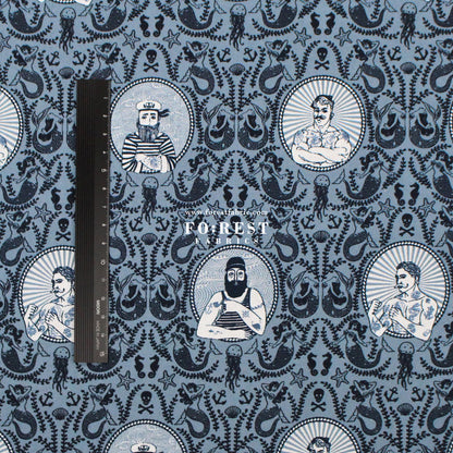 cotton - Sailor Salty Colony fabric