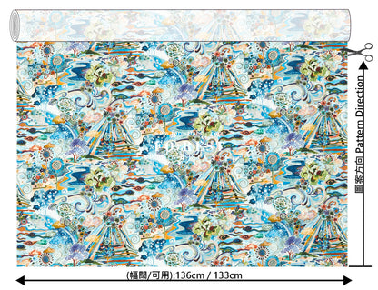 Liberty of London (Cotton Tana Lawn Fabric) - Elysia Meadow