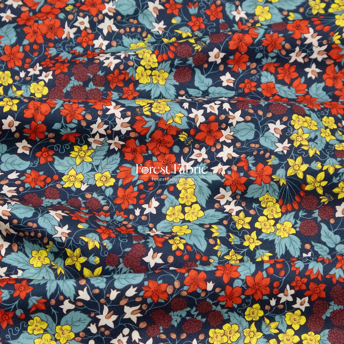Liberty of London (Cotton Tana Lawn Fabric) - Berry Harvest