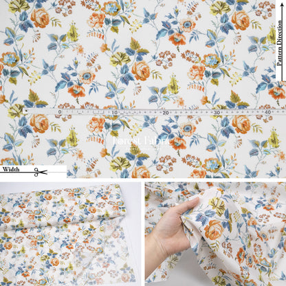 Liberty of London (Cotton Tana Lawn Fabric) - Yorkshire Rose