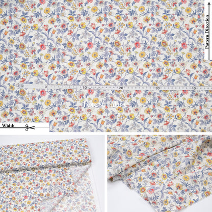 Liberty of London (Cotton Tana Lawn Fabric) - Tiger Lily
