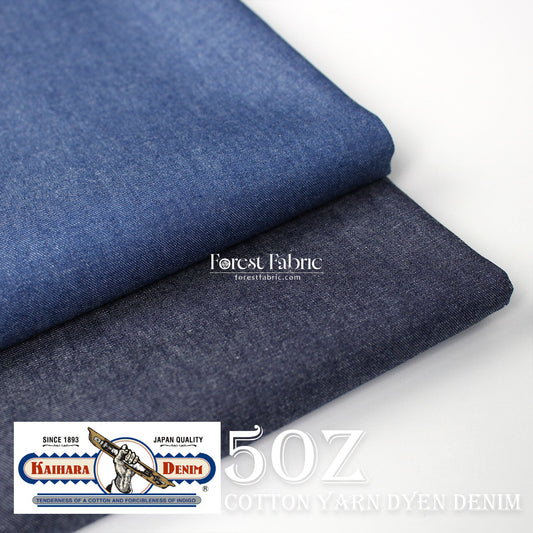5oz Denim fabric 牛仔布 - FO:REST Fabric 布恩堂Liberty fabrictana lawnjapanese fabricykk zipper