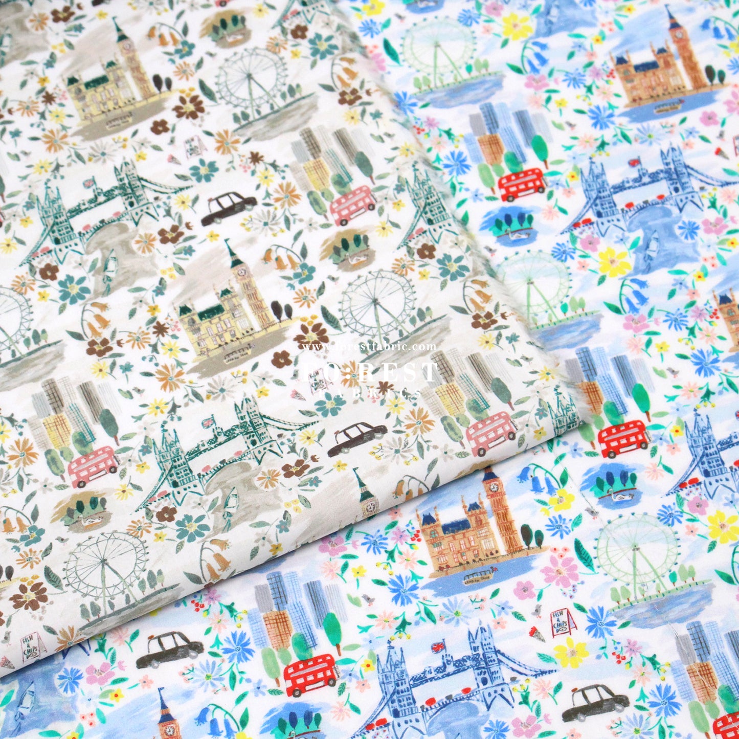 Liberty of London (Organic Tana Lawn Cotton Fabric) - Pride And Bloom B