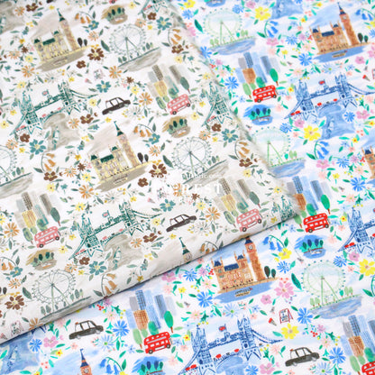 Liberty of London (Organic Tana Lawn Cotton Fabric) - Pride And Bloom B