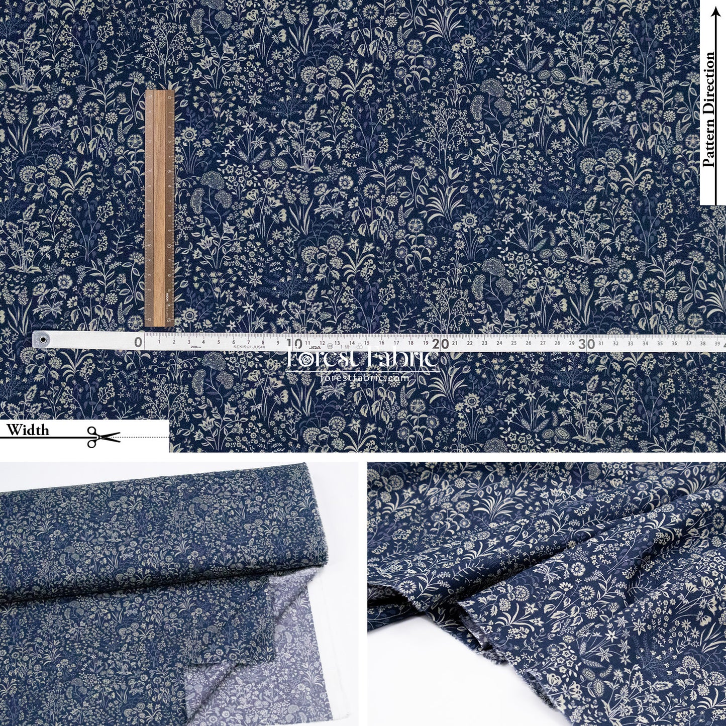 Liberty of London (Cotton Tana Lawn Fabric) - Shepherdley Lullaby