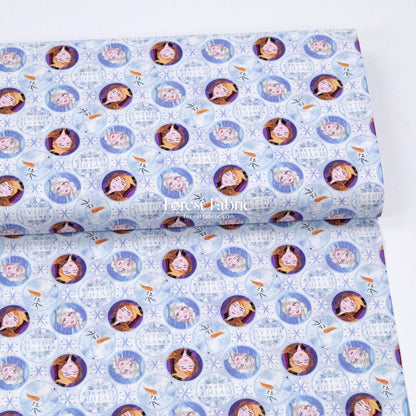 cotton - Frozen fabric