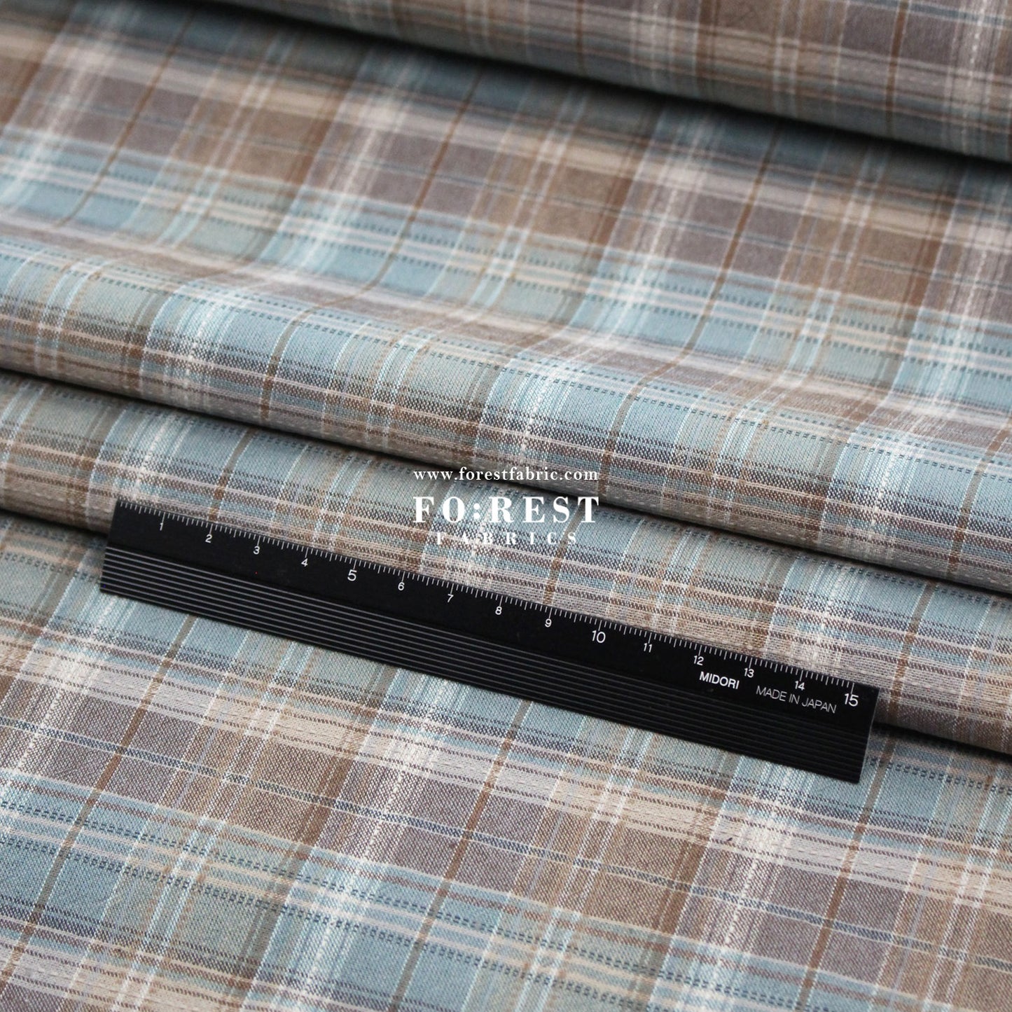 Yarn dyed cotton - Grid fabric