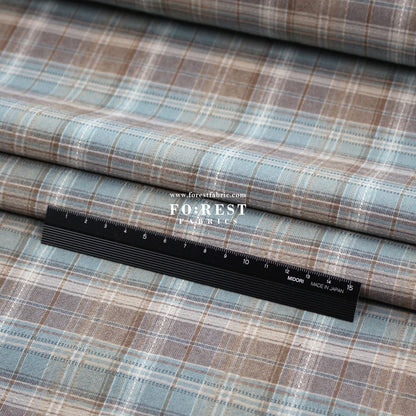 Yarn dyed cotton - Grid fabric