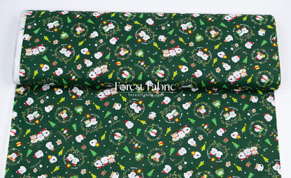 cotton -  Christmas Snowbird fabric