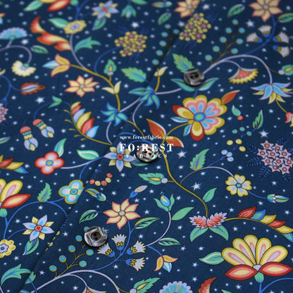 Liberty of London (Tana Lawn™ Cotton Fabric) - Midnight Vine