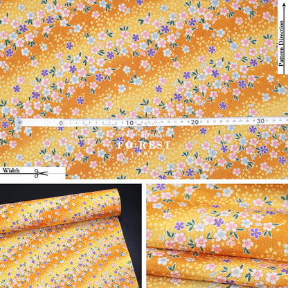 Ichikoshi crepe -  Sakura fabric 7