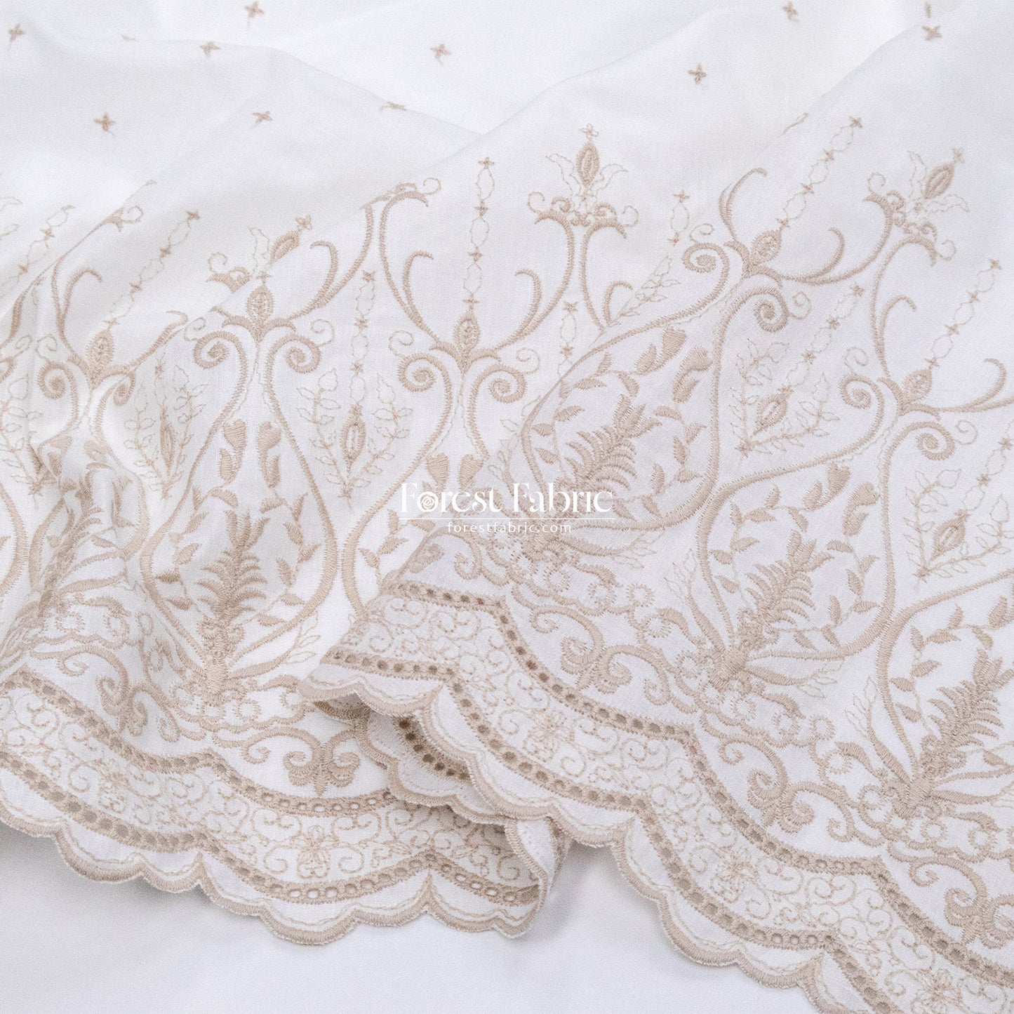embroidery cotton - Baroque Elegance