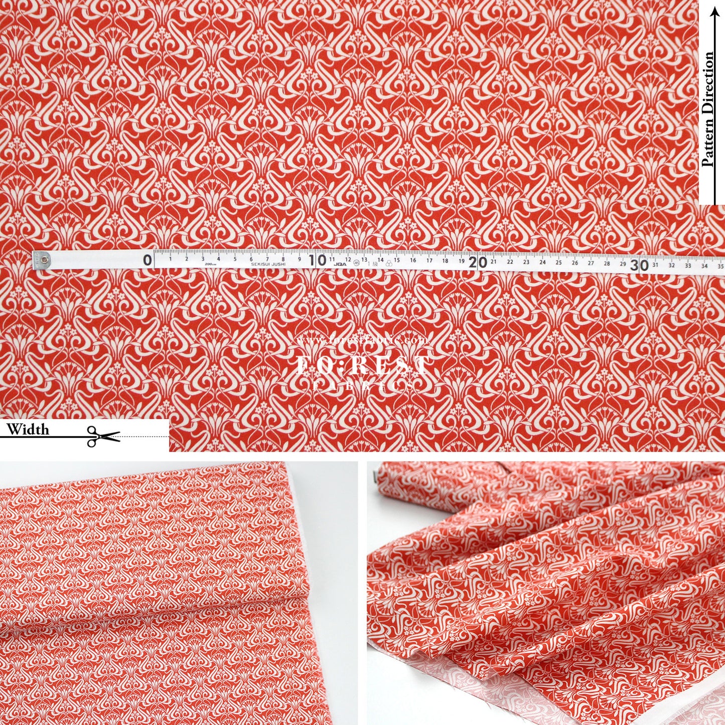 Quilting Liberty - Nouveau Shadow 2 fabric