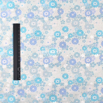 Gold Brocade - chrysanthemum fabric