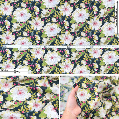 Liberty of London (Cotton Tana Lawn Fabric) - Dorset Rose