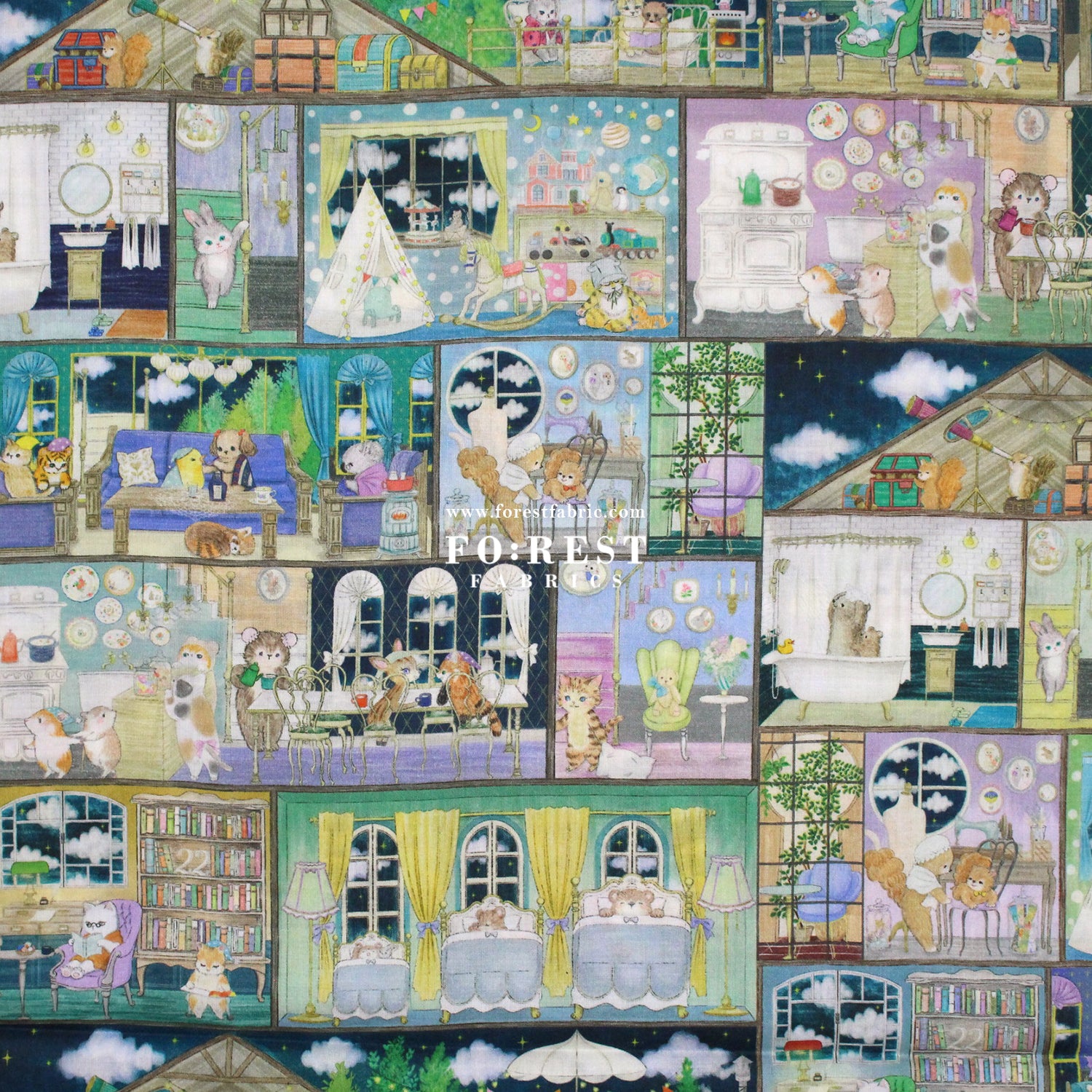 [日本布], [韓國布],[美國布],[Liberty],[DIY手作],   - FO:REST Fabric 布恩堂