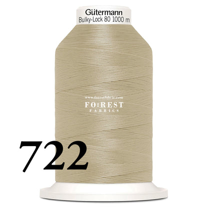 Gutermann Bulky-Lock 80 Thread 1000m 緞染彈性車縫線