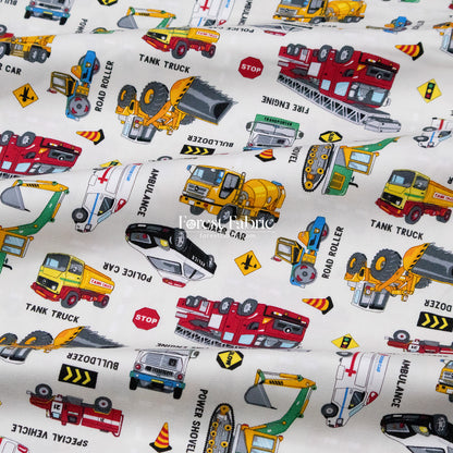 oxford - Rescue & Construction Vehicles fabric