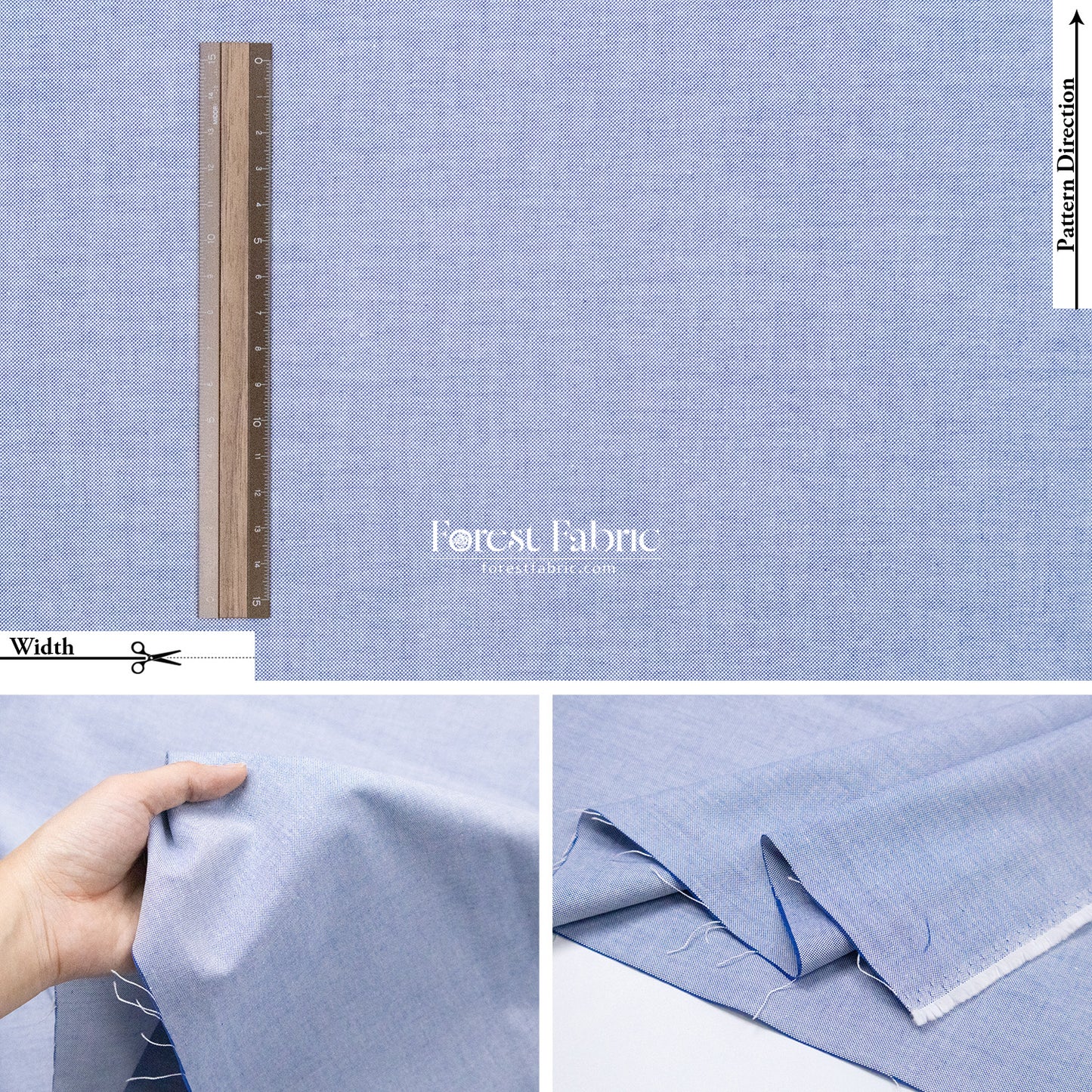 Yarn dyed cotton - Solid fabric