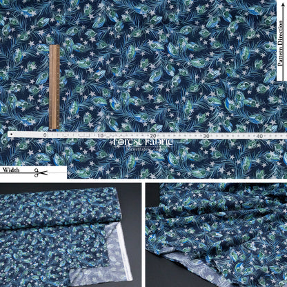 Liberty of London (Cotton Tana Lawn Fabric) - Festive Plume Star