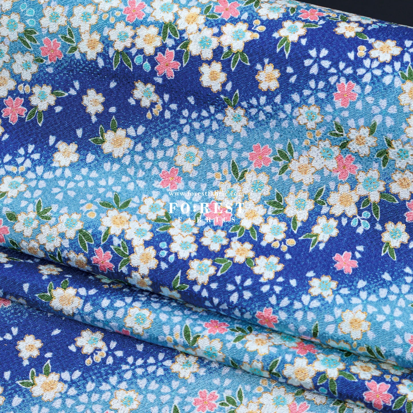 Ichikoshi crepe -  Sakura fabric 6