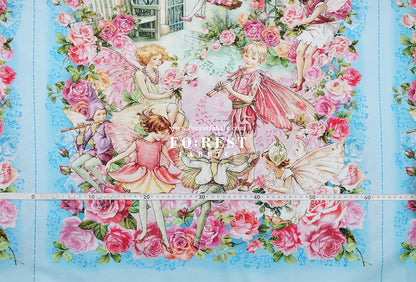 cotton - Spring Song Fairy fabric (PANEL)