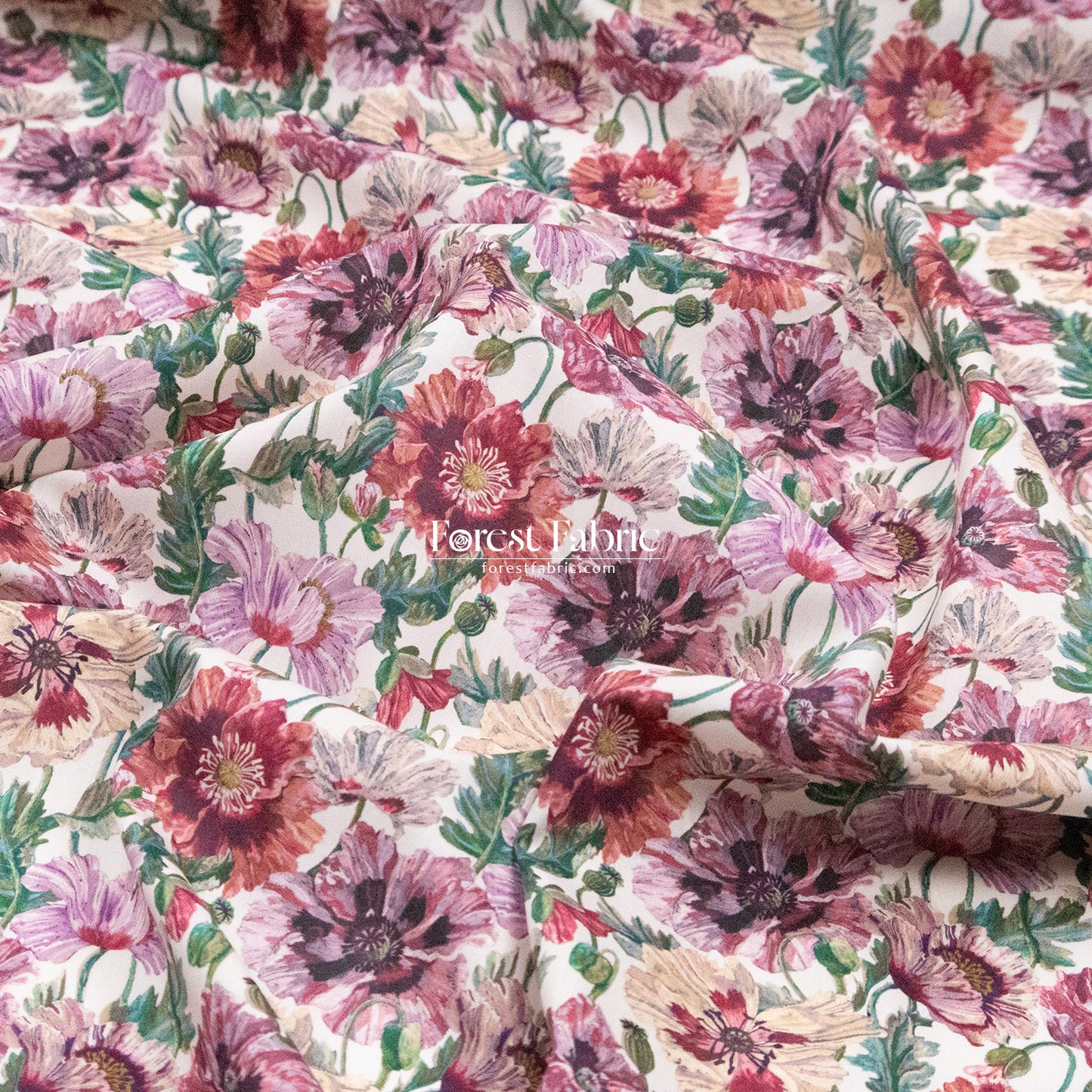 Liberty of London (Cotton Tana Lawn Fabric) - Poppy Amelie