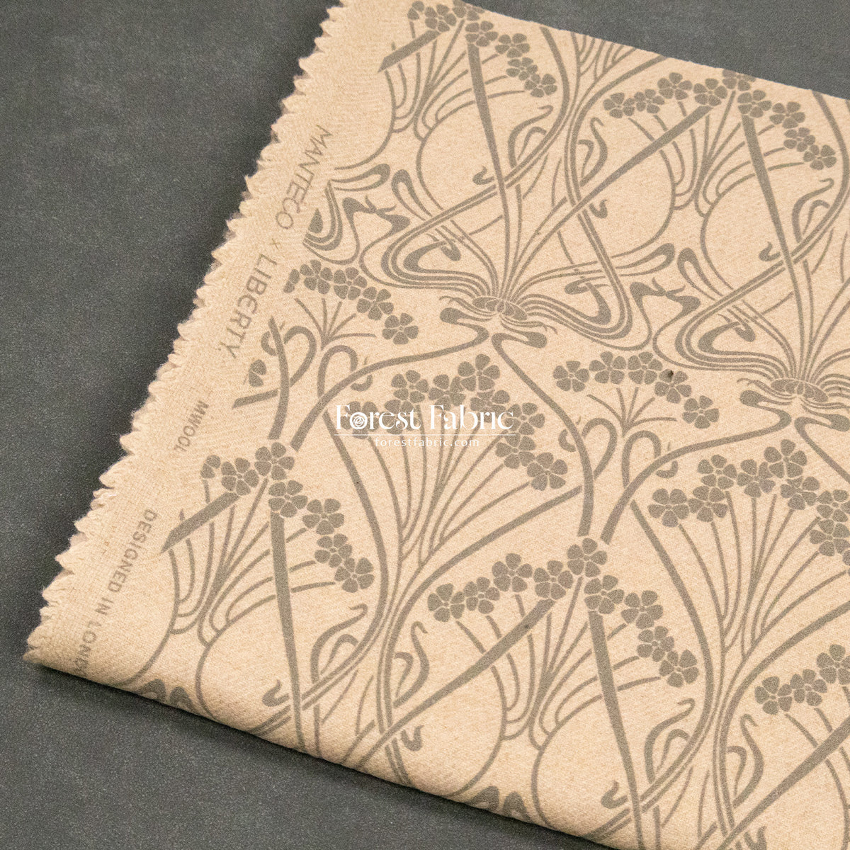 Liberty of London (wool Fabric) - Nouveau Ianthe MWool